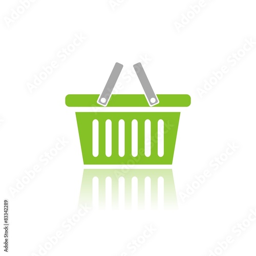 Icono cesta de la compra color FB reflejo