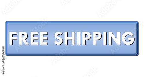 Free Shipping Blue Horizontal