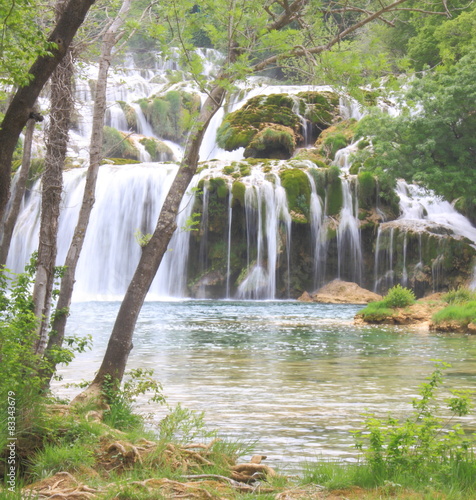 cascade, parc naturel, Croatie photo