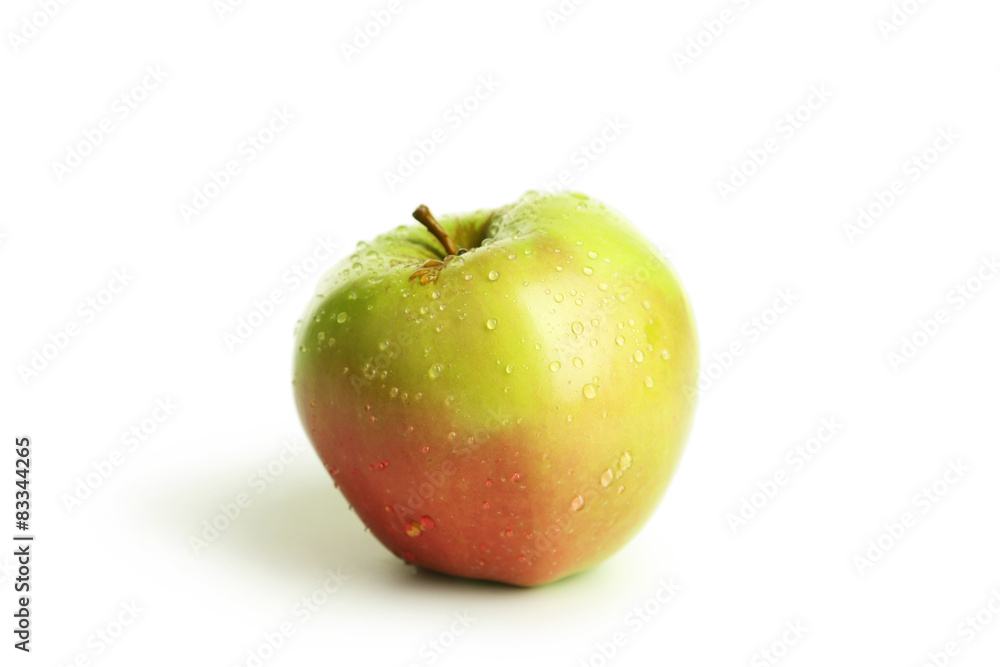 Beautiful apple isolated on white