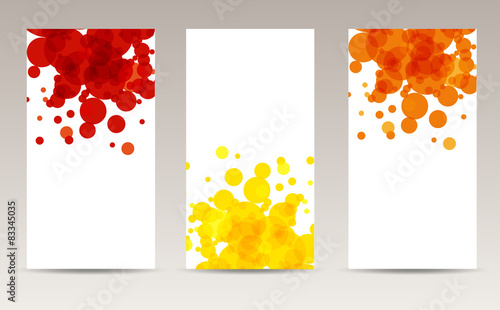 Set Banner bolle estate