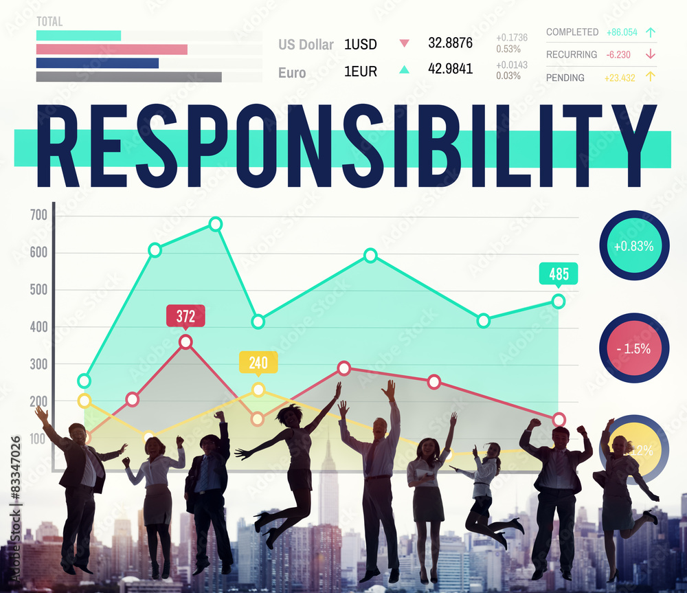 Responsibility Duty Job Liability Roles Concept Responsibility Duty Job Liability Roles Concept