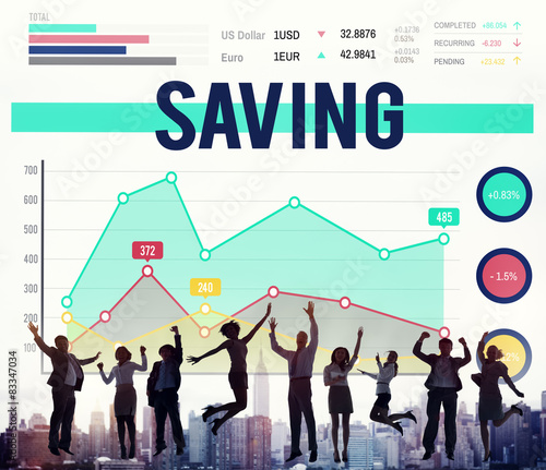 Saving Save Banking Finance Budget Concept