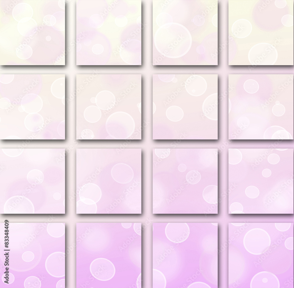  background with a square pattern and lights, bokeh