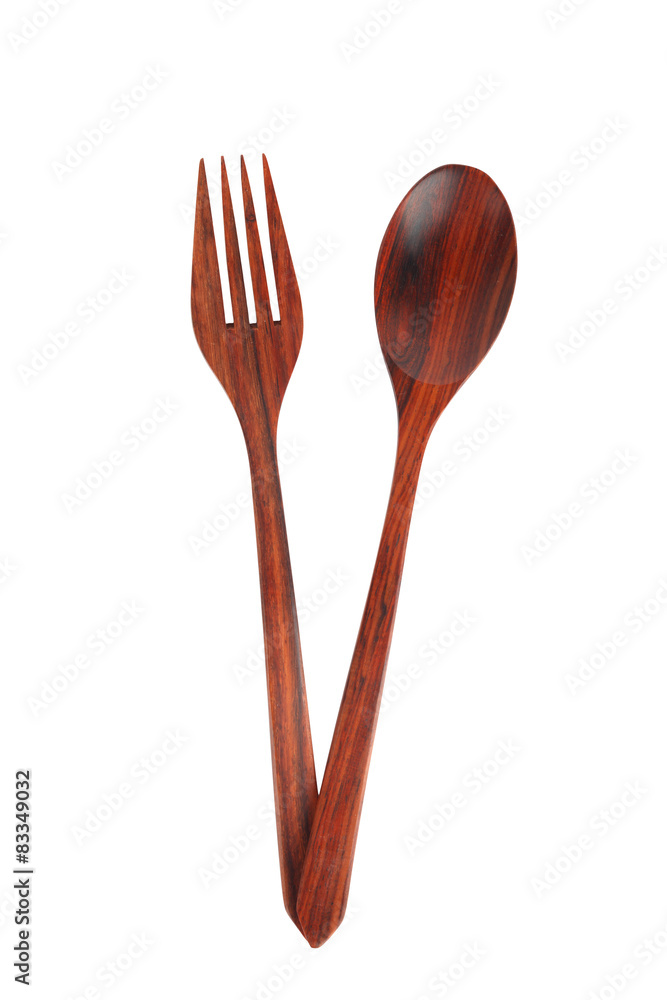 wooden spoon and fork wooden spoon and fork