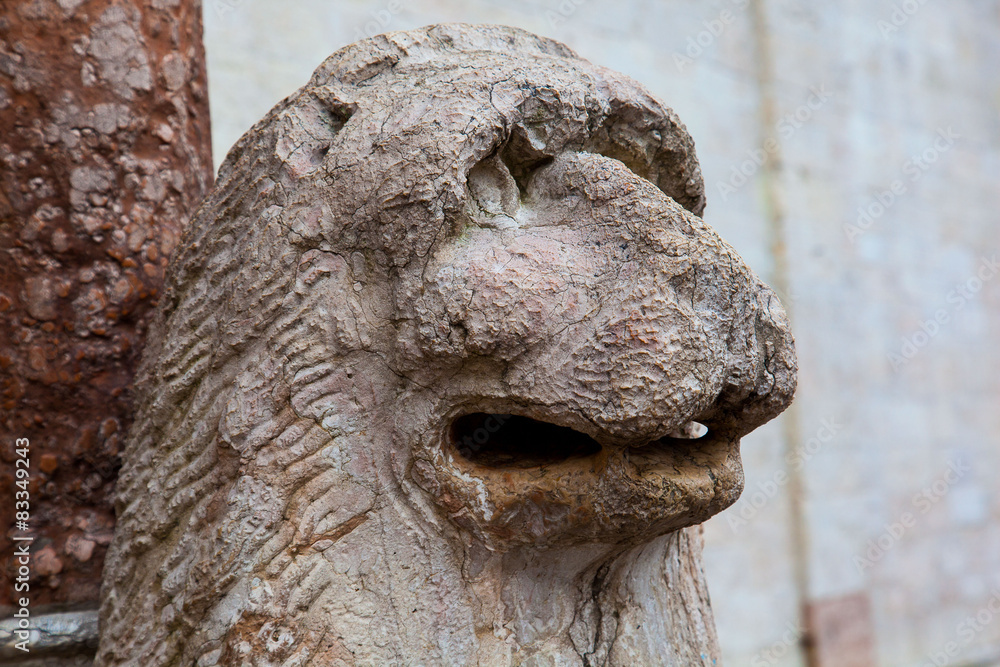 Lion. Sculpture