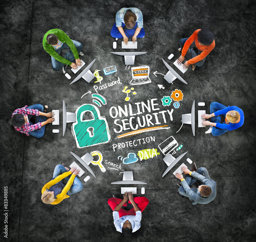 Online Security Protection Internet Safety Online Technology Con
