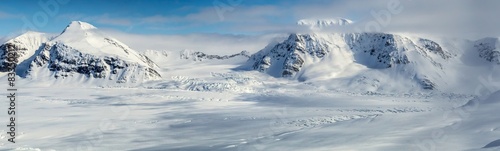 Panel kuchenny z motywem Arctic spring in south Spitsbergen