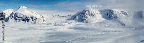 Panel kuchenny z motywem Arctic spring in south Spitsbergen