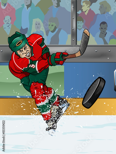 Minnesota ice hockey player.