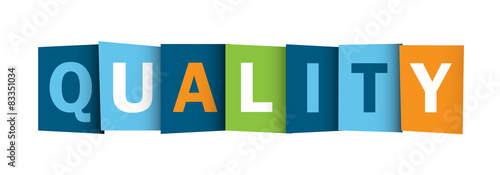 "QUALITY" marketing icon 