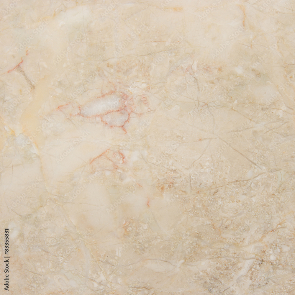 Fototapeta premium Beige marble with pattern. Natural marble.