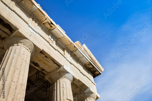 Parthenon on the Acropolis in Athens, Greece