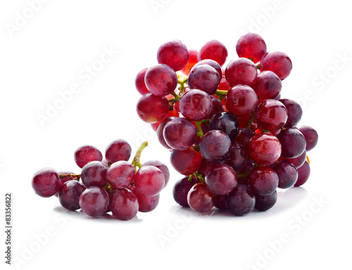 grape isolated on white