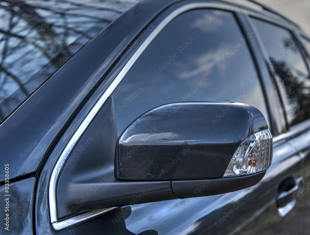 Obraz premium car side mirror