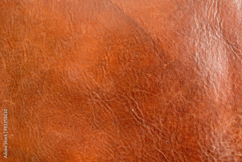Dark brown leather texture