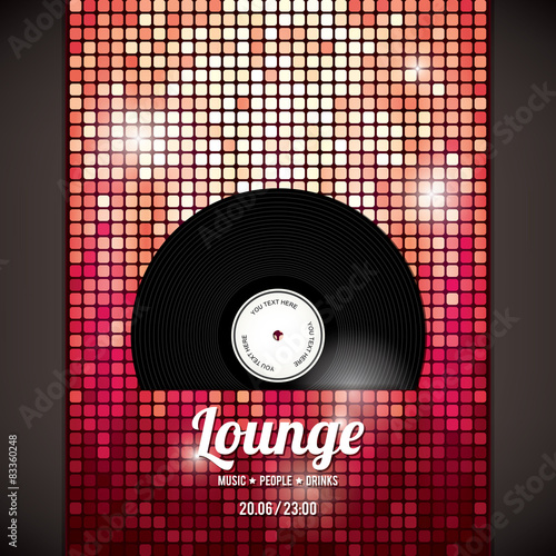 Party flyer / Abstract background