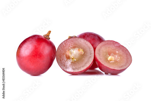 grape isolated on white