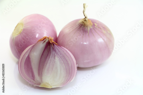 Thai red sweet onions vegetable