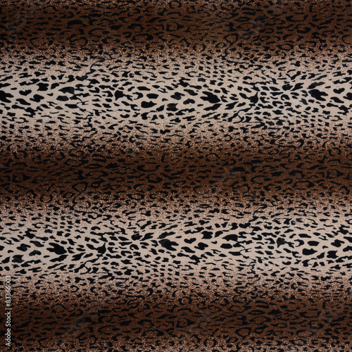 hot leopard skin seamless background