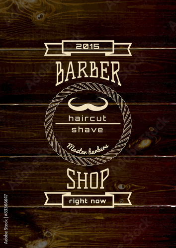 Barbershop badges logos and labels for any use