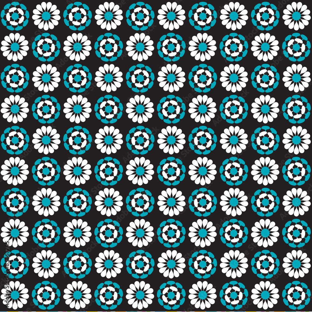 Floral Geometric pattern
