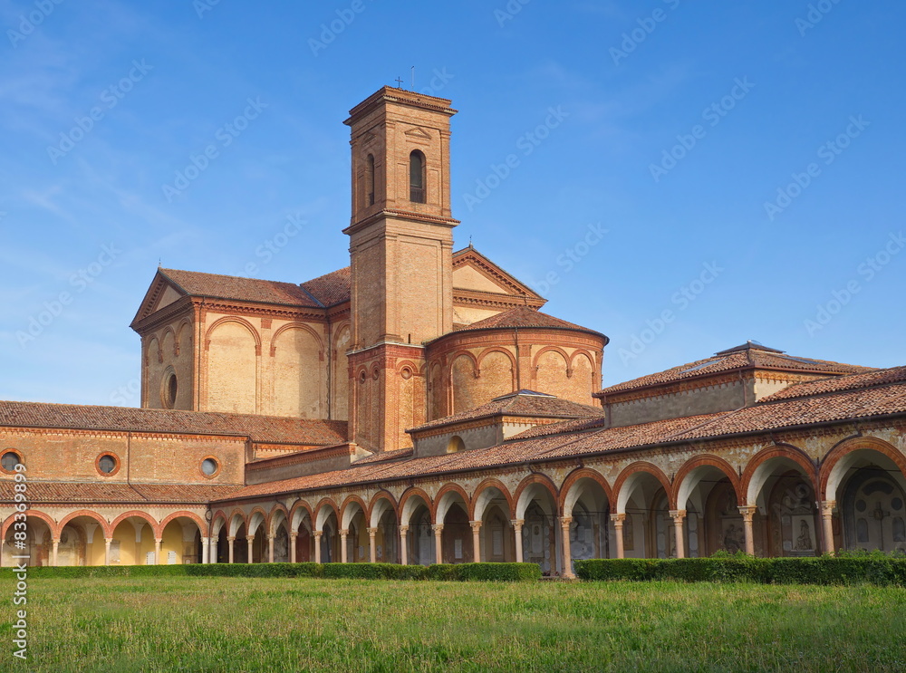 San Cristoforo alla Certosa in Ferrara / Italien