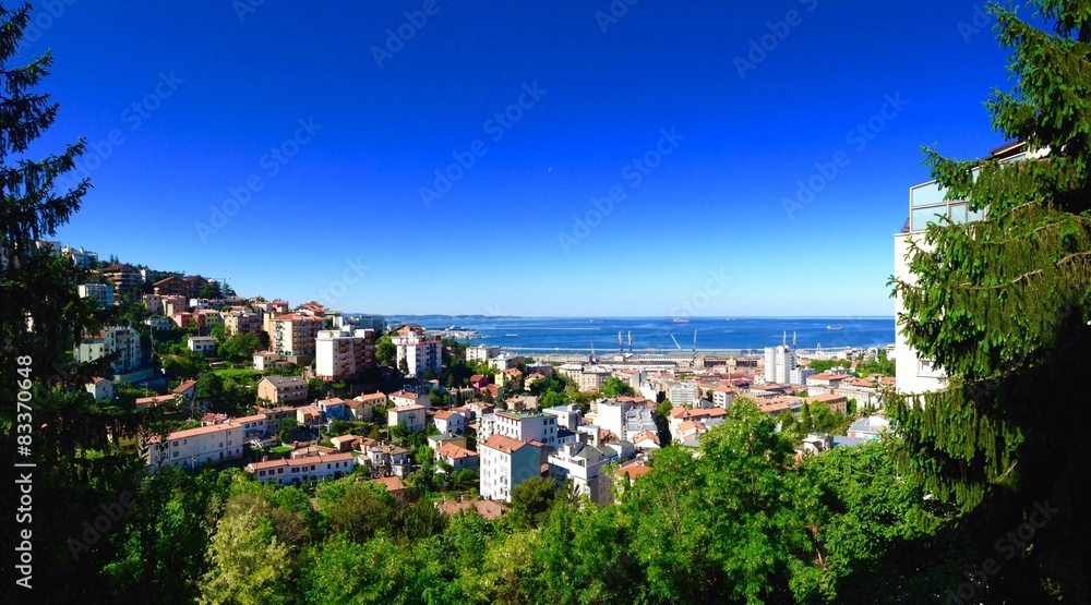 Obraz premium panorama trieste