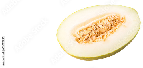 Heaven melon slice, Malaysian hybrid sweet melon fruit 