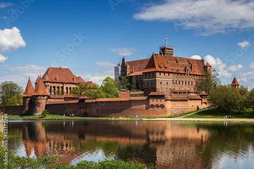 The castle in Malbork photo