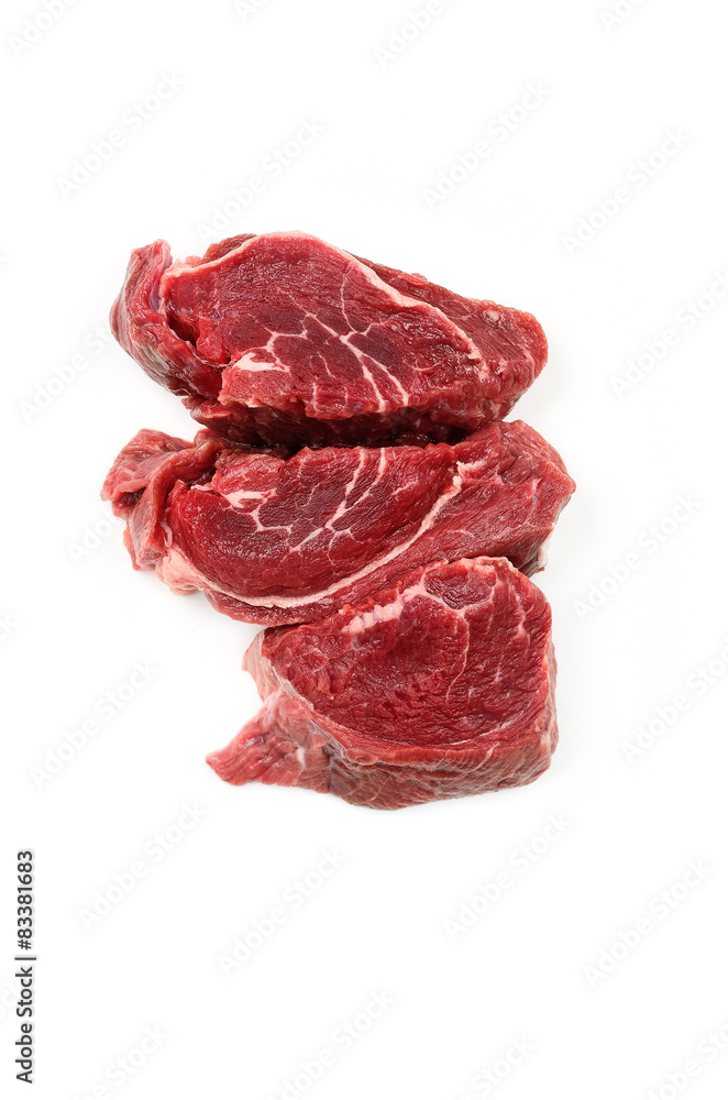 Obraz premium Rindfleisch isoliert