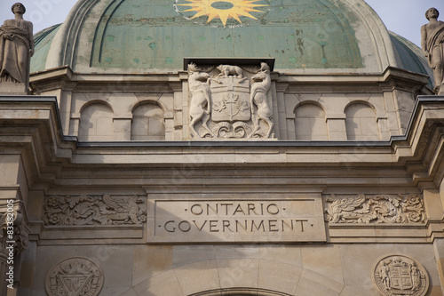 Ontario government. Uilding