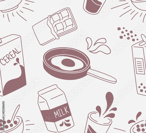 breakfast background