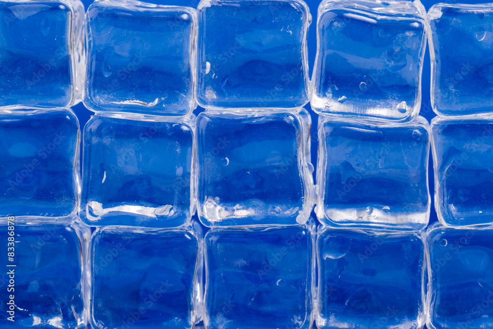 background made of ice cubes background made of ice cubes
