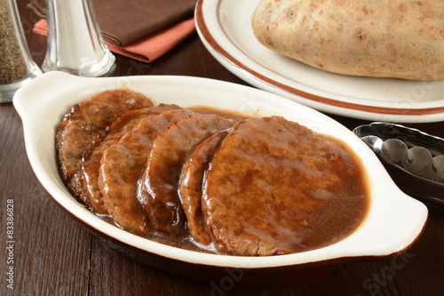 Salisbury steak photo