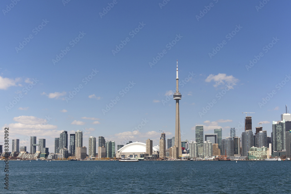 toronto city skyline