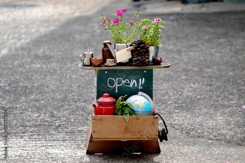 サインボード-OPEN