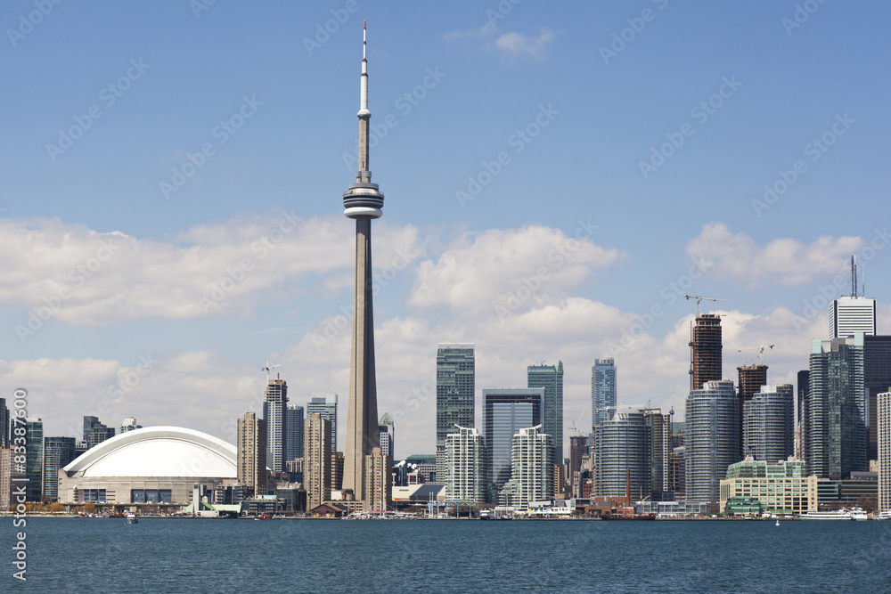 Obraz premium toronto city skyline