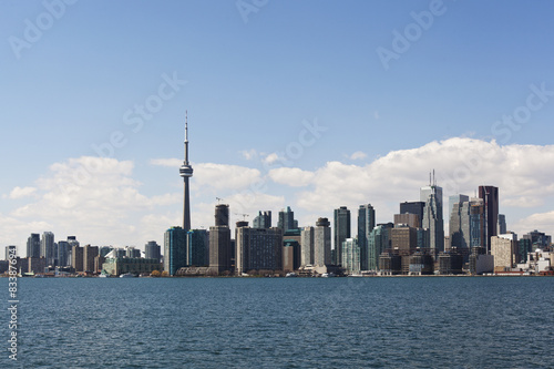 toronto city skyline