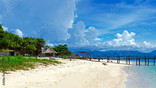 Coast Kanawa Island, Indonesia.
