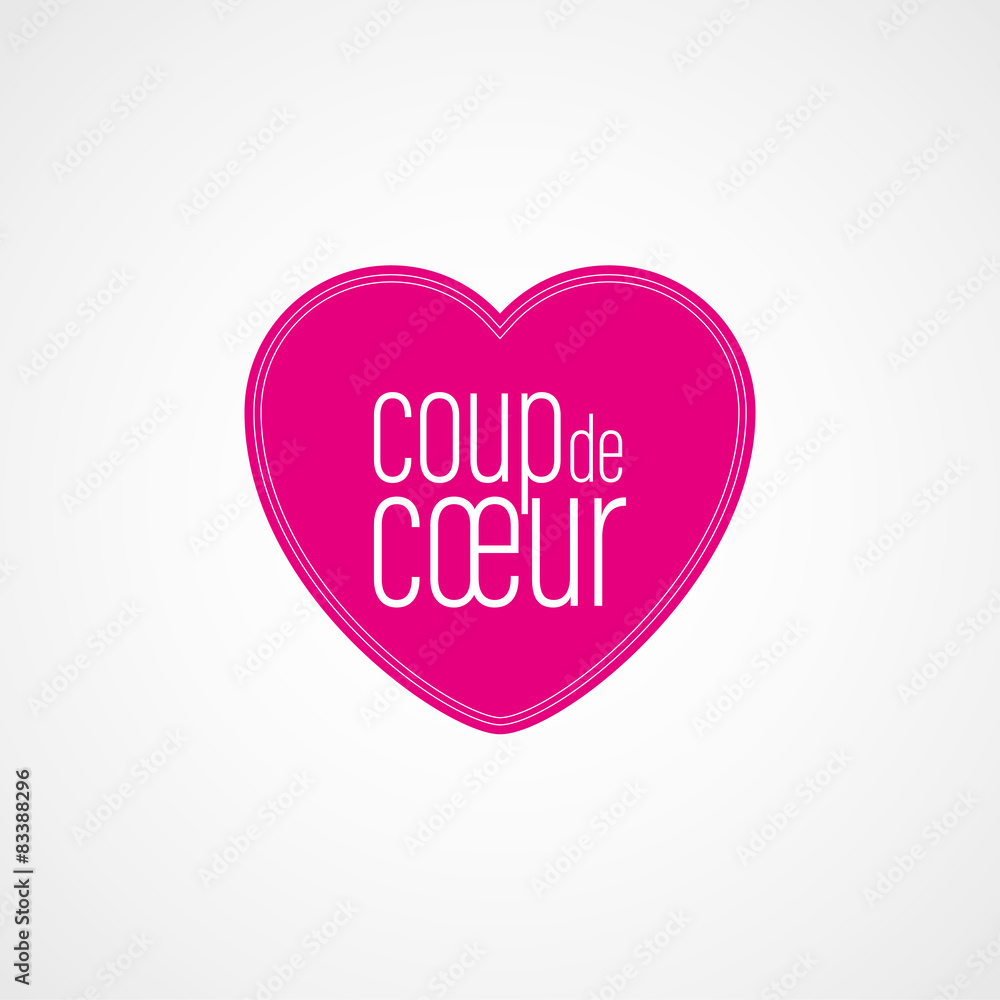coup de coeur,étiquette coup de coeur,étiquette