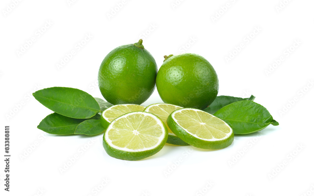 fresh lemon  isolated on a white background