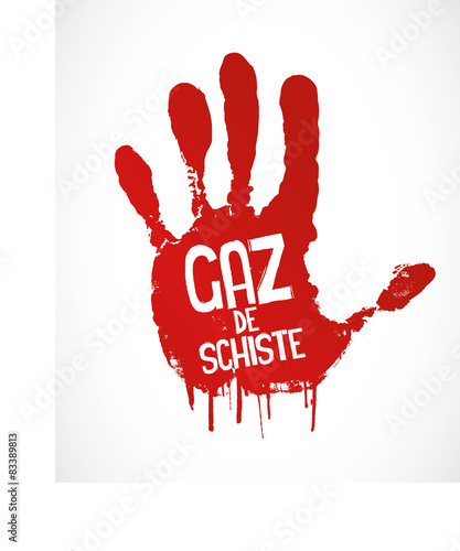non au gaz de schiste
