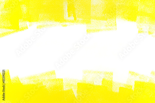 abstract yellow painted background