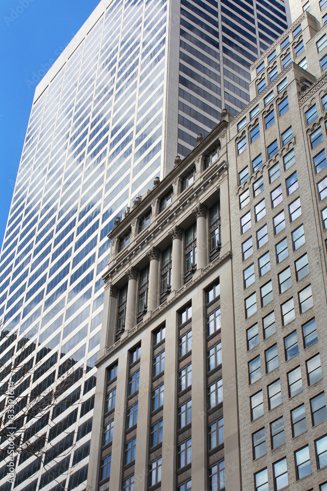 New York - Skyscraper / Close up