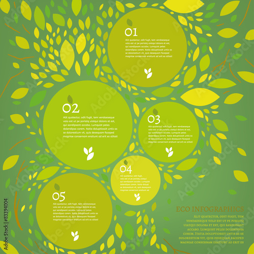 Leaf infographic