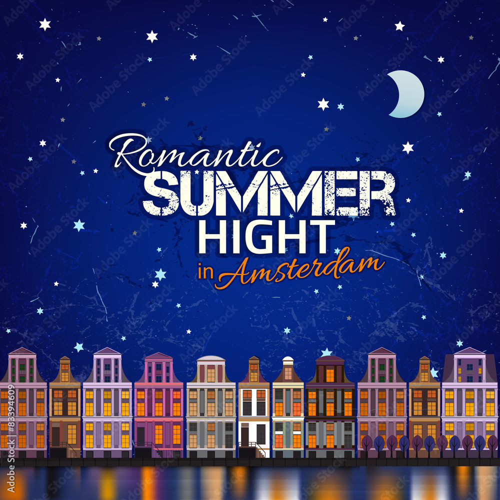 Naklejka premium holland landscape