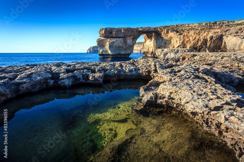 Azure window at Dwejra, Gozo, Malta