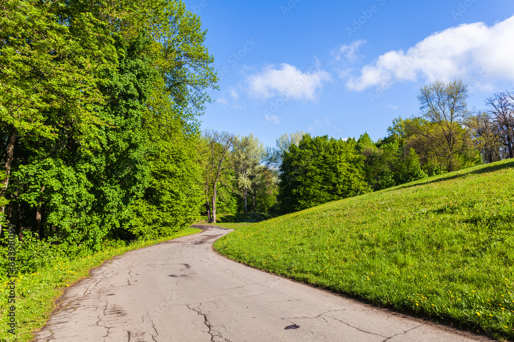 spring landscape Park spring landscape Park