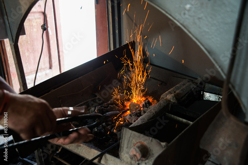 Il Fuoco nella Forgia del Fabbro